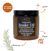 Load image into Gallery viewer, Corakko Snake Oil 8oz