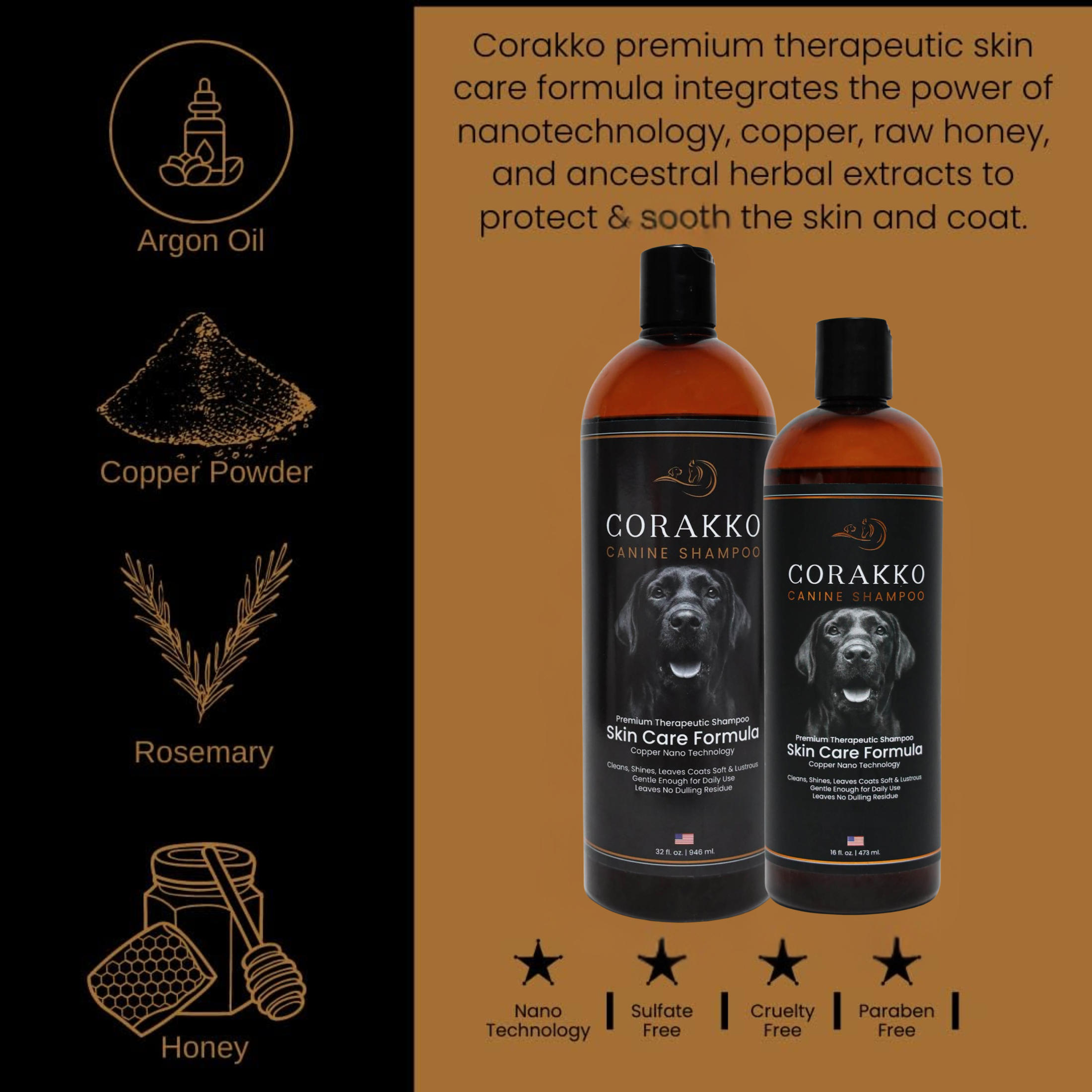 Corakko Equine & Canine Shampoo