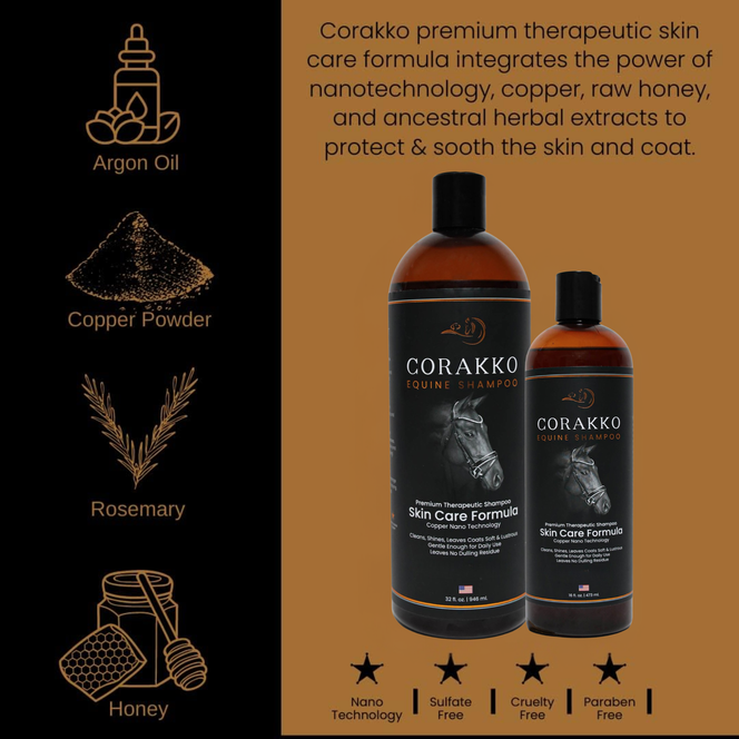 Corakko Equine & Canine Shampoo
