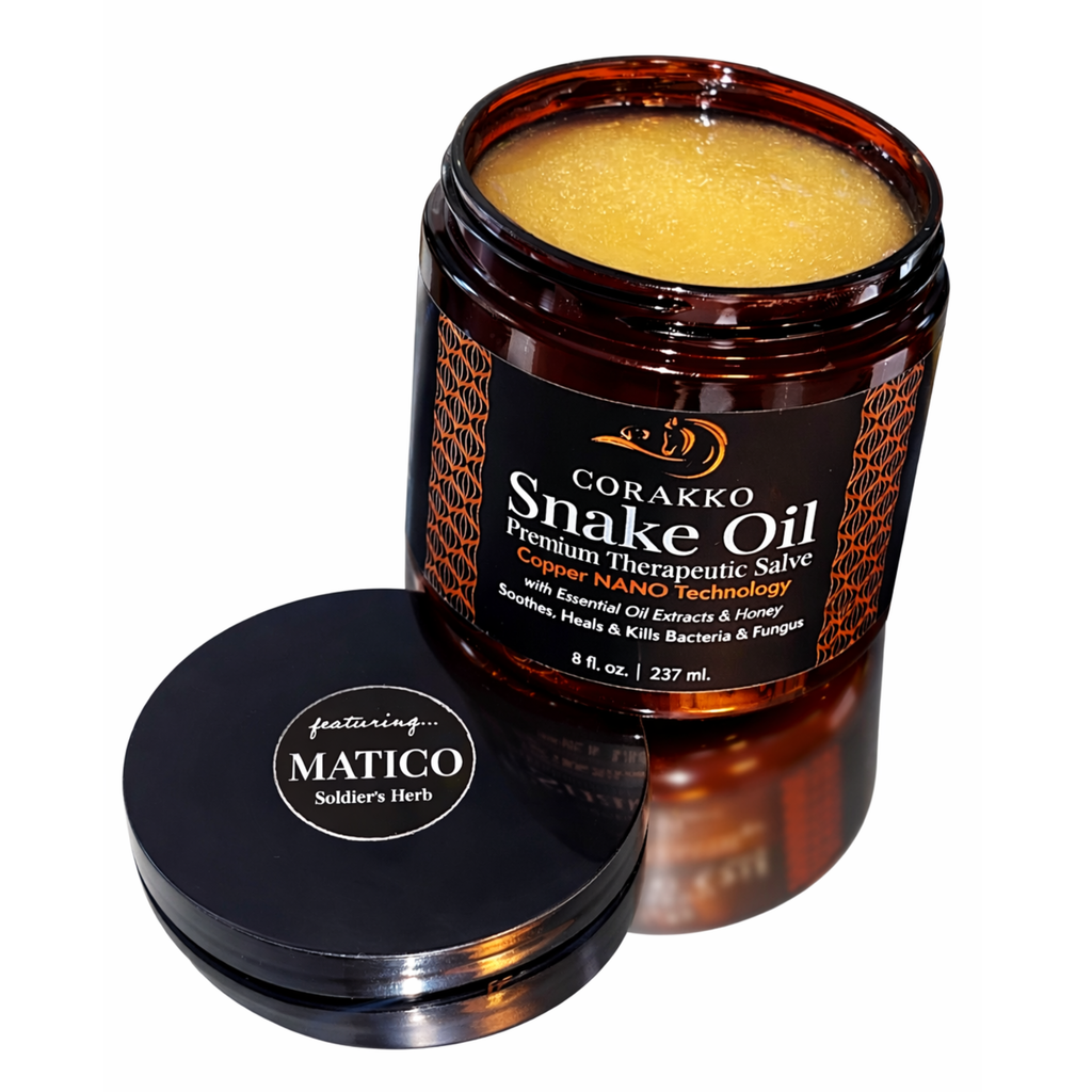 NEW *Matico Infused* Corakko Snake Oil 8oz